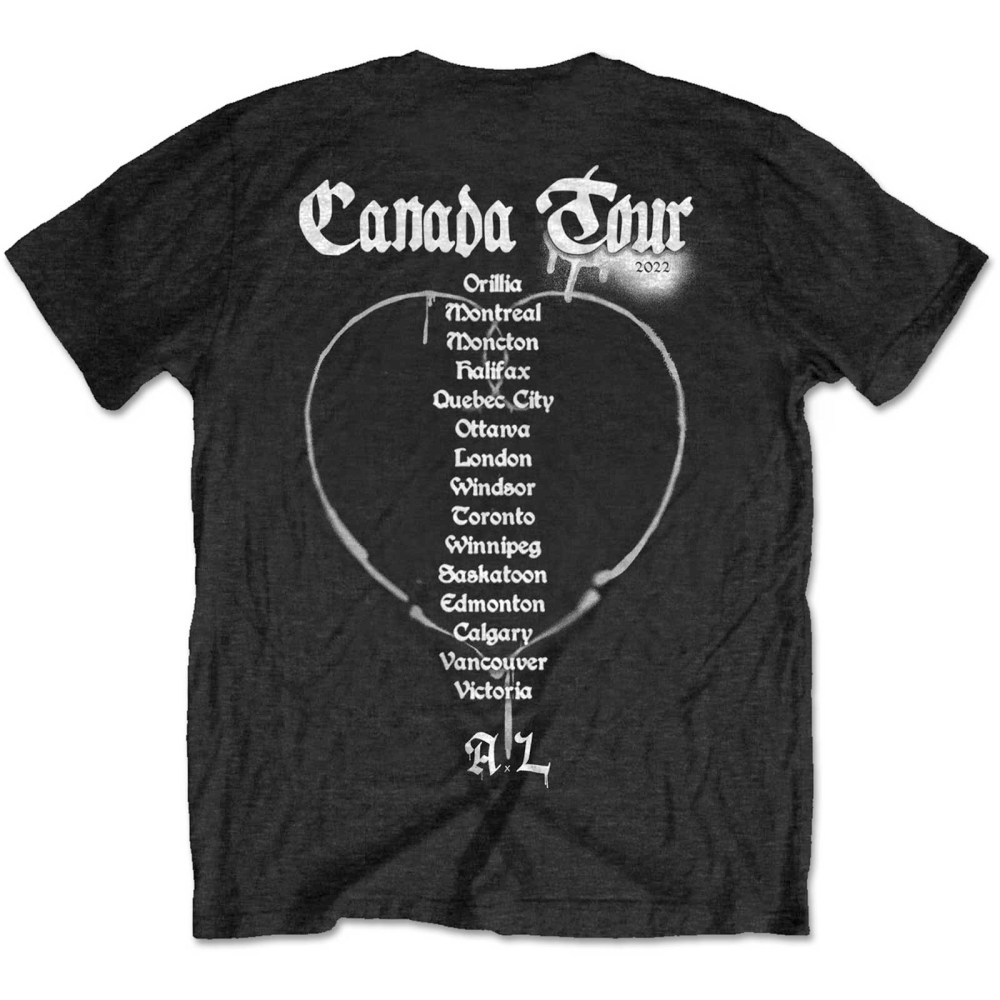 Avril Lavigne - Love Sux Tshirt Homme - Noir